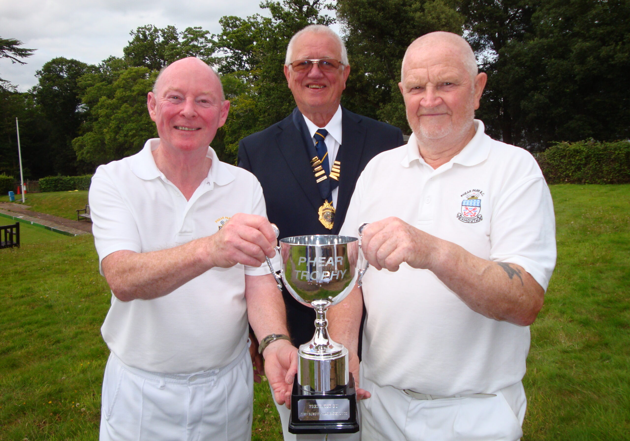 2024 - Phear Park Trophy - Rod Davidson and Nigel Oates